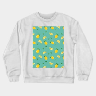 Lemon pattern Crewneck Sweatshirt